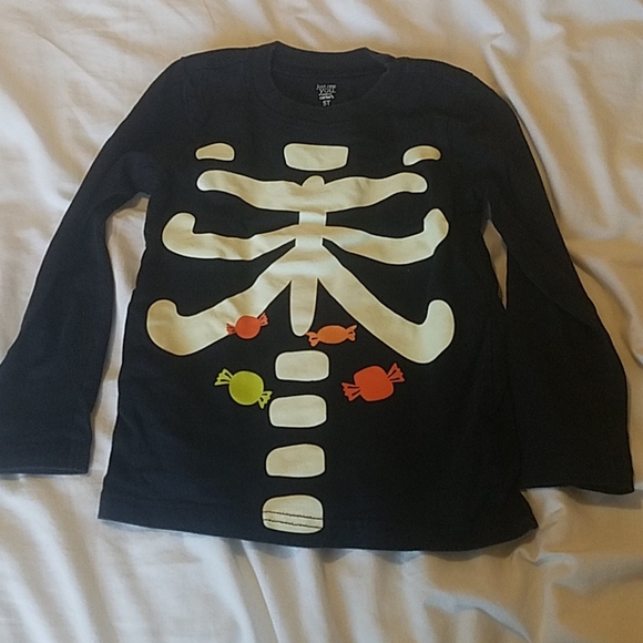 Carter's Other - Glow-in-the-dark Skeleton shirt